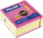 INFO NOTES 76X76 4 COUL FLUO 400F