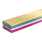 PAPIER CREPON METALLISE COUL ASS X6