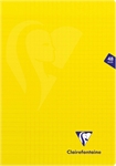 CAHIER 24X32 48P SEYES 90G PPL JAUNE