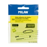 INFO NOTES 76X76MM 50F JAUNE FLUO TRANS.
