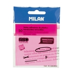 INFO NOTES 76X76MM 50F ROSE FLUO TRANS.