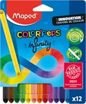 CRAYONS COULEUR COLORPEPS INFINITY x12