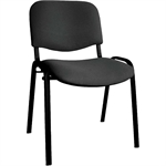 CHAISE VISITEUR NOIR ISO