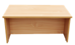 BUREAU RECTANGLE PANNEAU 120X80X73 CH