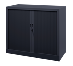 ARMOIRE METAL RIDEAUX BAS 105X120X45 NOI