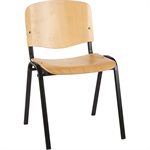 CHAISE VISITEUR BOIS CLAUDIA