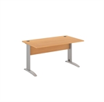 BUREAU 140X80X73 METAL CHENE