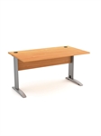 BUREAU 140X80X73 METAL CHERRY