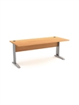 BUREAU 180X80X73 METAL CHENE